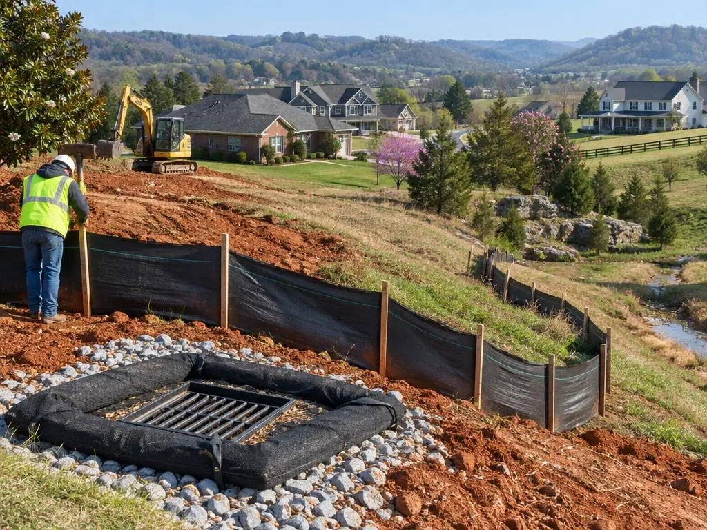 Silt Fence & Sediment Control in Nashville, TN